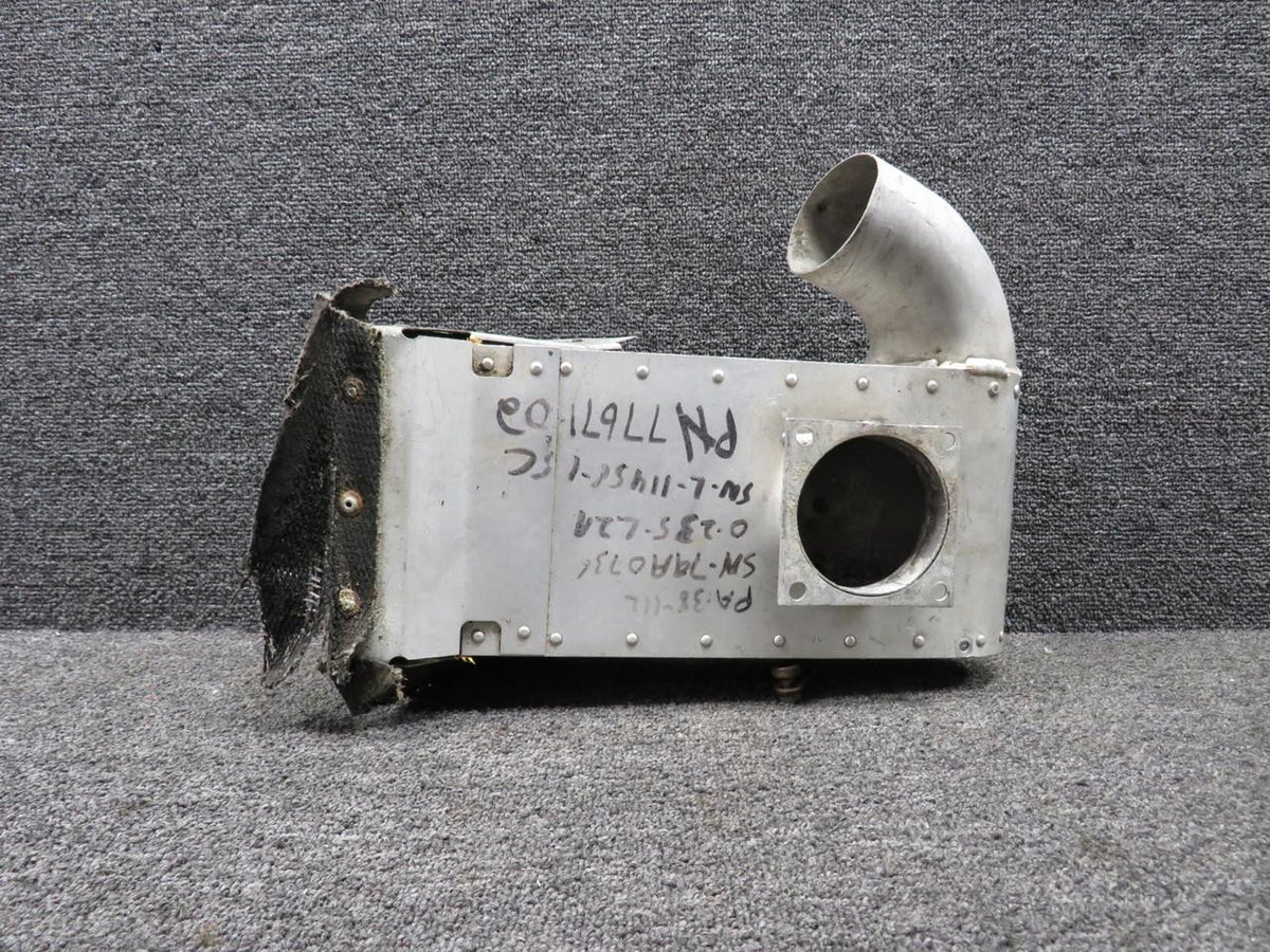 Piper Aircraft Parts 77671-002 Piper PA38-112 Carb Air Box Assembly (Worn Seal)