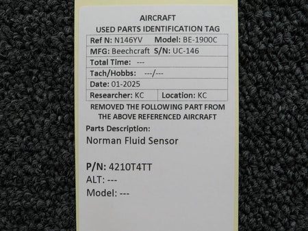 Norman 4210T4TT Norman Fluid Filter