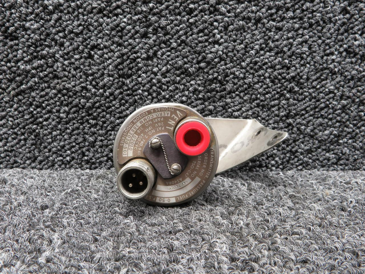 Edison 318-02010 (Alt: 3883030-501) Edison Fuel Pressure Transmitter (Volts: 26)