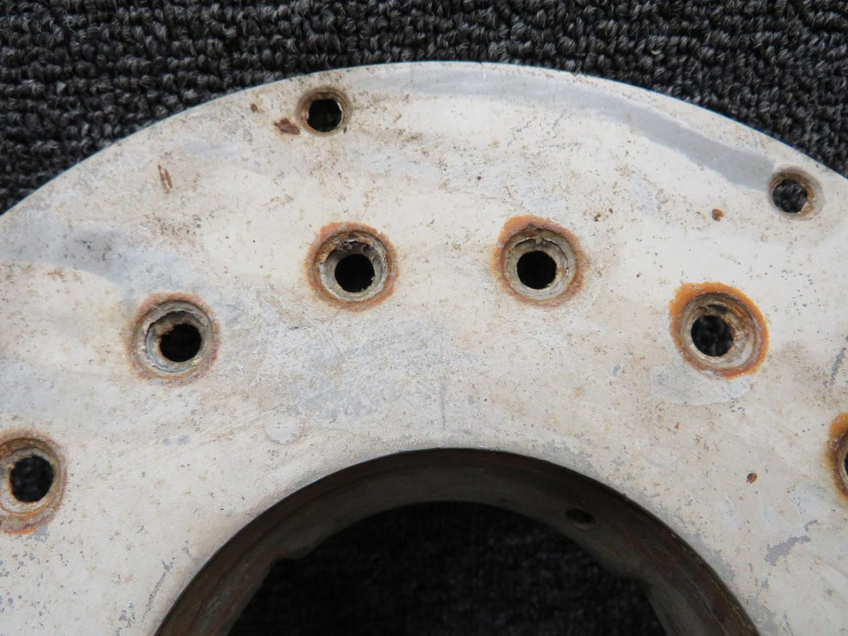 Cessna Aircraft Parts 0721303-5 Cessna 210 Fuel Cap and Adapter Assembly (Worn, Rusted)