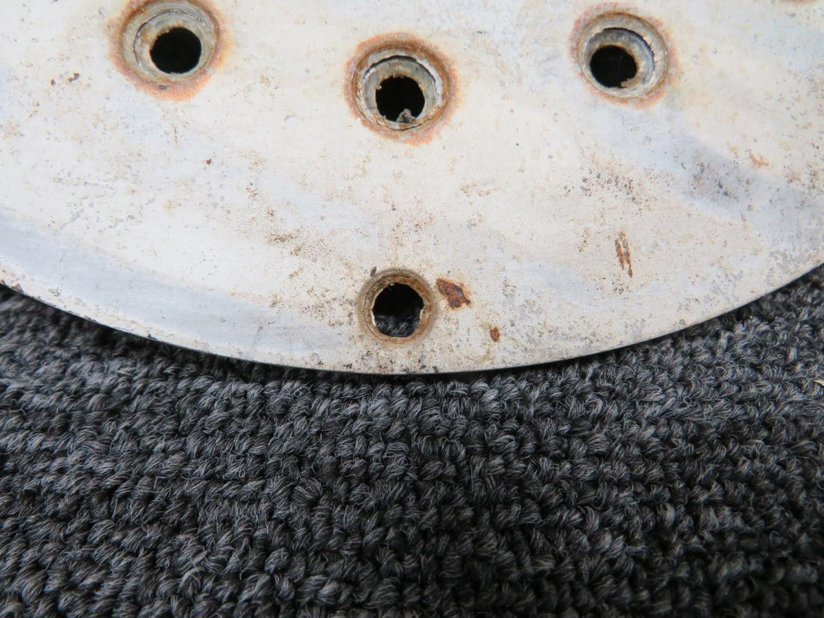 Cessna Aircraft Parts 0721303-5 Cessna 210 Fuel Cap and Adapter Assembly (Worn, Rusted)