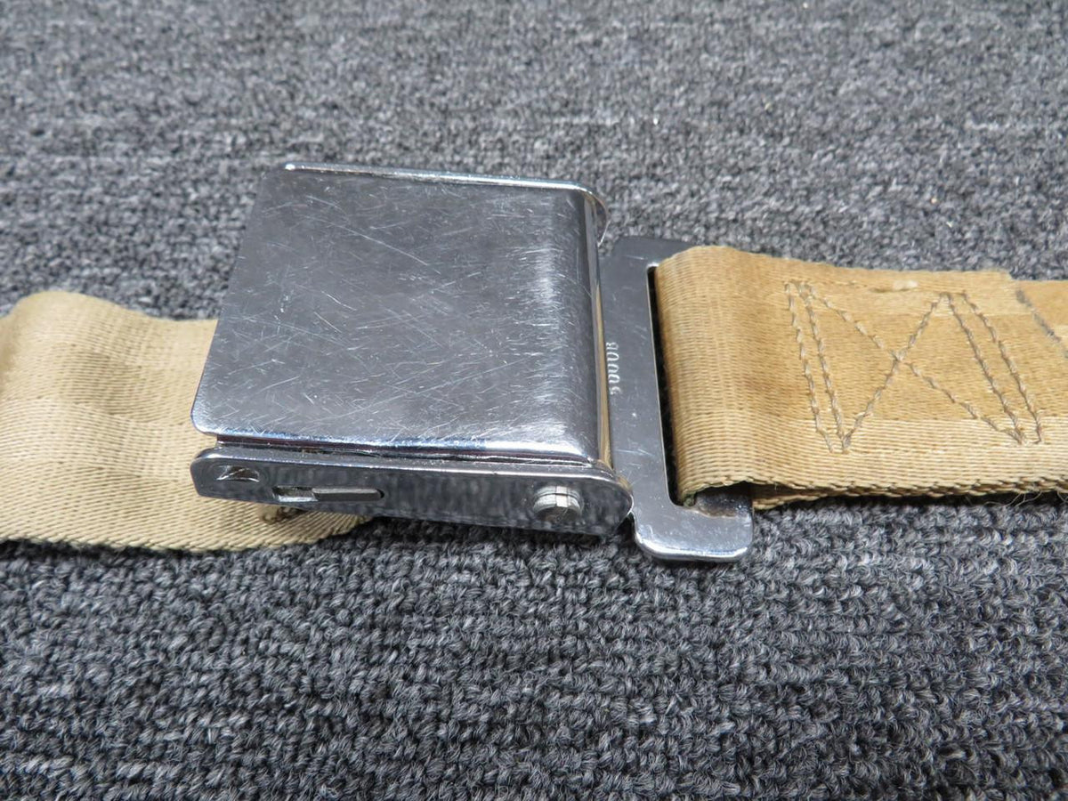 Cessna Aircraft Parts S-1746W7 (Use: S1746CC7) Cessna Seatbelt Assembly (Faded, Stained)