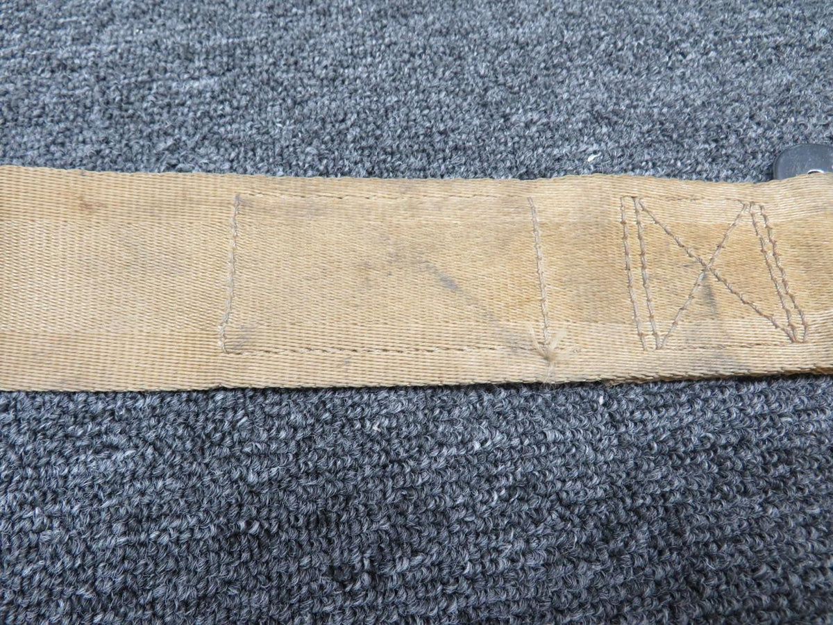 Cessna Aircraft Parts S-1746W7 (Use: S1746CC7) Cessna Seatbelt Assembly (Faded, Stained)