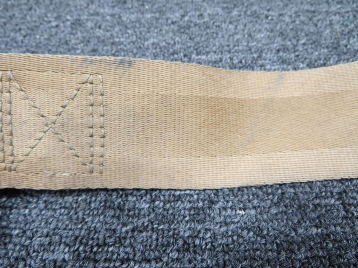 Cessna Aircraft Parts S-1746W7 (Use: S1746CC7) Cessna Seatbelt Assembly (Faded, Stained)
