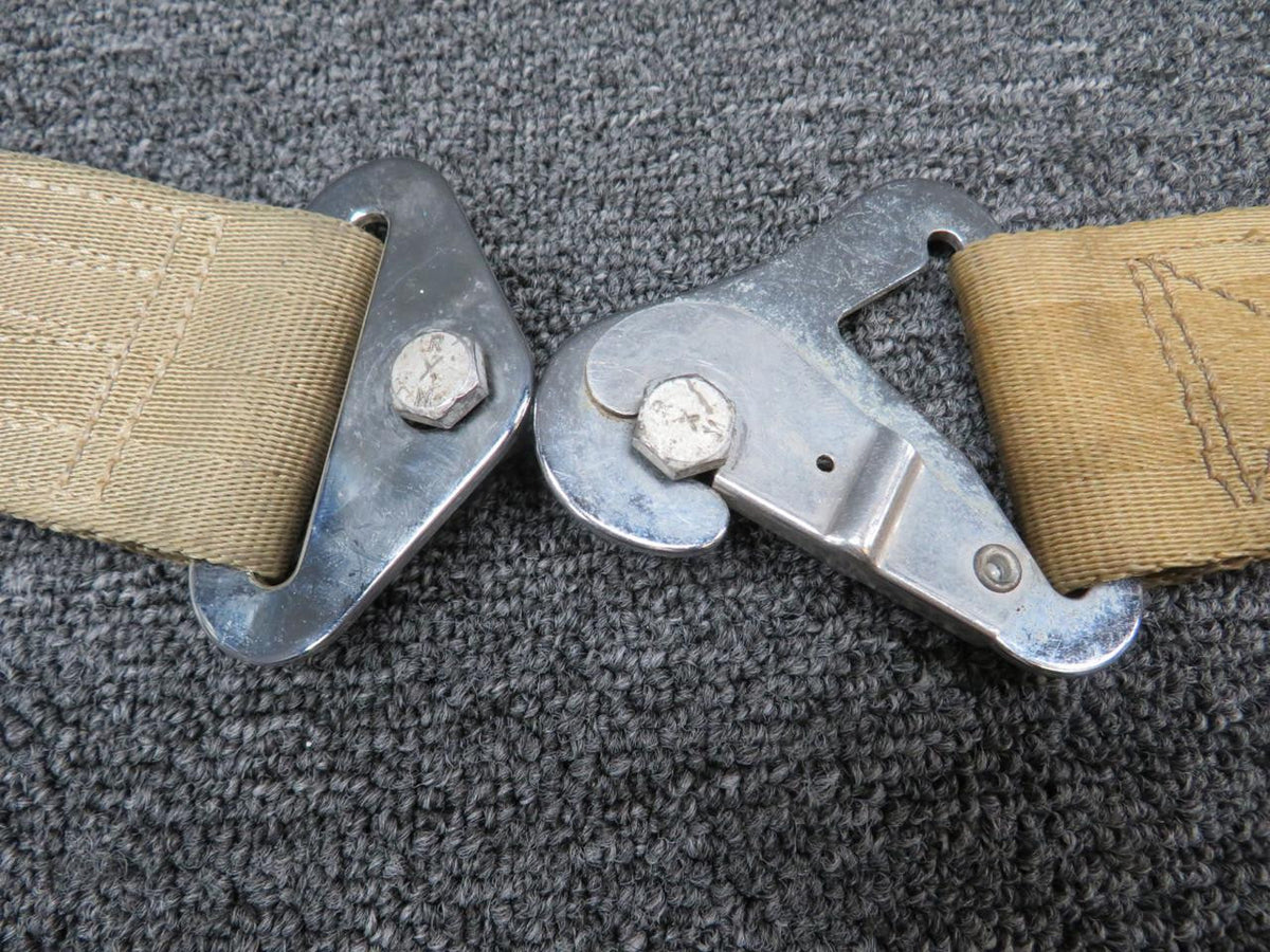 Cessna Aircraft Parts S-1746W7 (Use: S1746CC7) Cessna Seatbelt Assembly (Faded, Stained)
