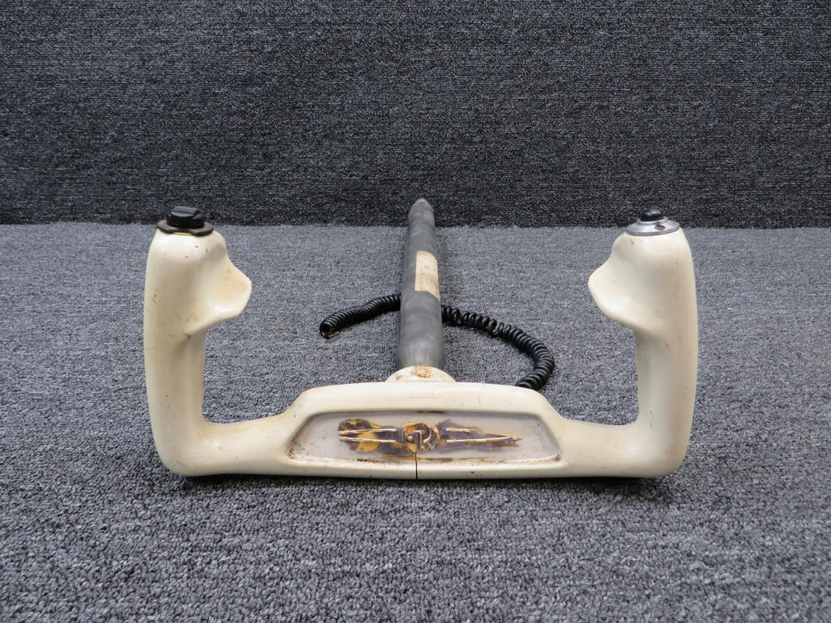 Beechcraft Parts 35-380060-35 Beech B23 Control Wheel Assembly w Switch (Damaged Control Wheel)