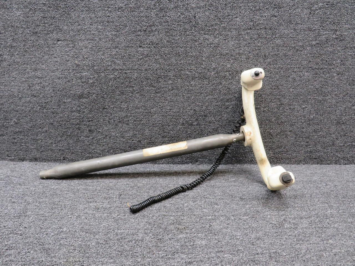 Beechcraft Parts 35-380060-35 Beech B23 Control Wheel Assembly w Switch (Damaged Control Wheel)