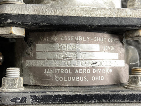 Cessna Aircraft Parts 5117258-11, A33D89 Cessna 414 Cabin Pressurization Duct LH with Valve