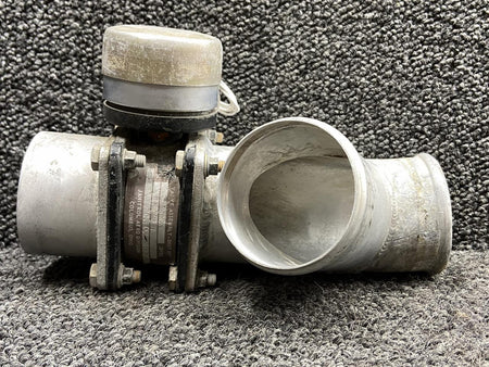 Cessna Aircraft Parts 5117258-11, A33D89 Cessna 414 Cabin Pressurization Duct LH with Valve