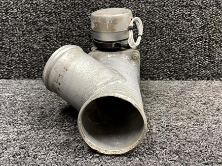 Cessna Aircraft Parts 5117258-11, A33D89 Cessna 414 Cabin Pressurization Duct LH with Valve
