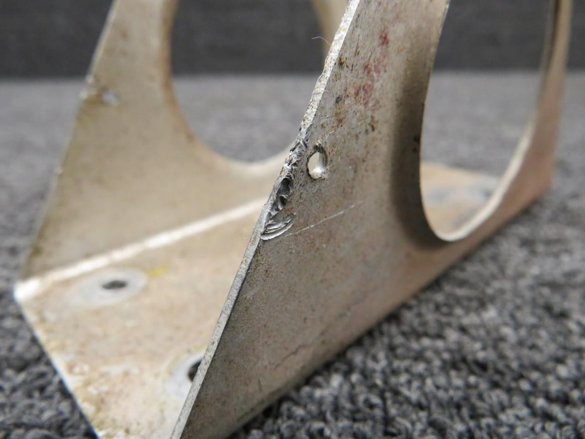 Cessna Aircraft Parts 1712073-1 Cessna 177 Stabilator Trim Tab Actuator Support Bracket (Minor Wear)