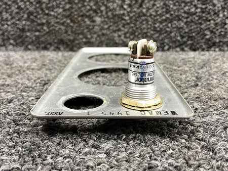 Wemac 1945-1, 2394-1, 2393 Wemac Overhead Escutcheon Cover RH w Vent, Light & Switch
