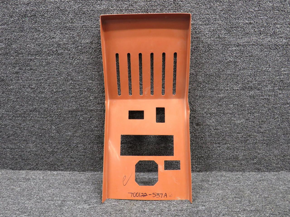 Piper Aircraft Parts 700122-537A Piper Aerostar Console Cover Panel (Orange)