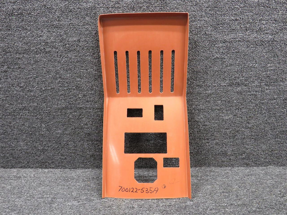 Piper Aircraft Parts 700122-535A Piper Aerostar Console Cover Panel (Orange)