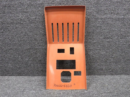 Piper Aircraft Parts 700122-535A Piper Aerostar Console Cover Panel (Orange)