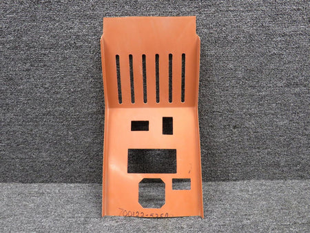 Piper Aircraft Parts 700122-535A Piper Aerostar Console Cover Panel (Orange) (Cut Edges)