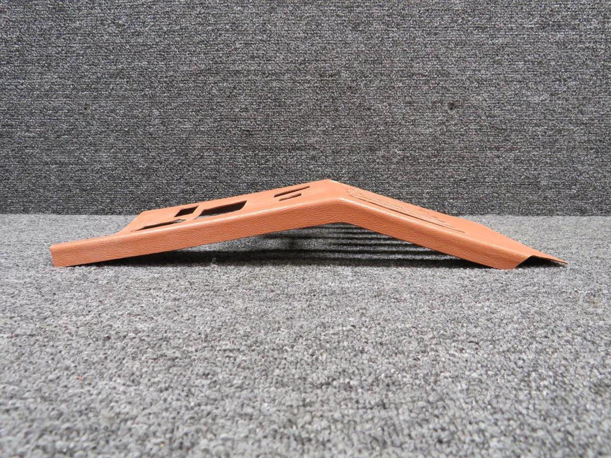 Piper Aircraft Parts 700122-535A Piper Aerostar Console Cover Panel (Orange) (Cut Edges)