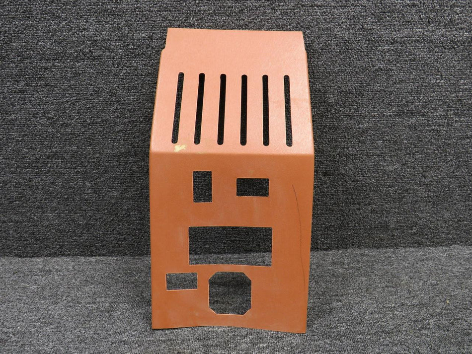 Piper Aircraft Parts 700122-535A Piper Aerostar Console Cover Panel (Orange) (Cut Edges)