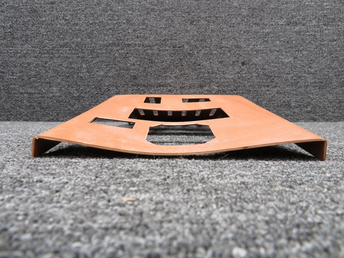 Piper Aircraft Parts 700122-535A Piper Aerostar Console Cover Panel (Orange) (Cut Edges)