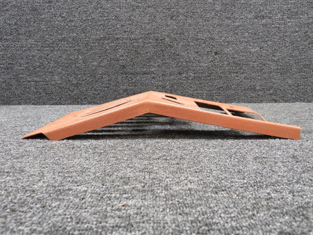 Piper Aircraft Parts 700122-535B Piper Aerostar Console Cover Panel w Extra Holes (Orange) (Cut Edge)