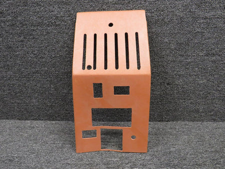Piper Aircraft Parts 700122-535B Piper Aerostar Console Cover Panel w Extra Holes (Orange) (Cut Edge)