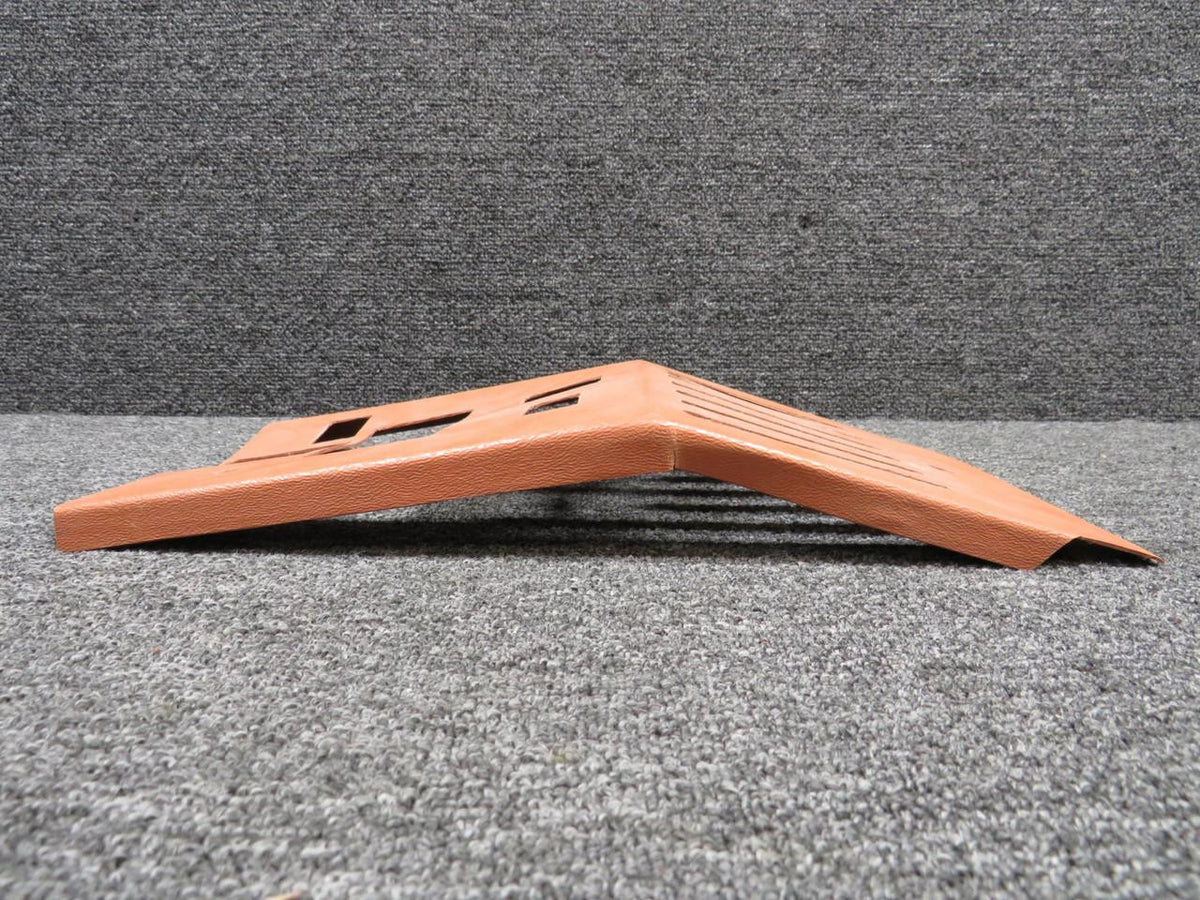 Piper Aircraft Parts 700122-535B Piper Aerostar Console Cover Panel w Extra Holes (Orange) (Cut Edge)
