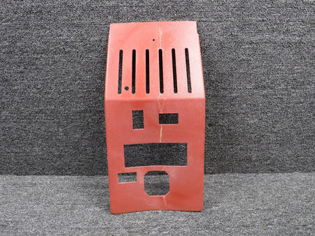 Piper Aircraft Parts 700122-537A Piper Aerostar Console Cover Panel w Extra Holes (Red) (Cut Edges)