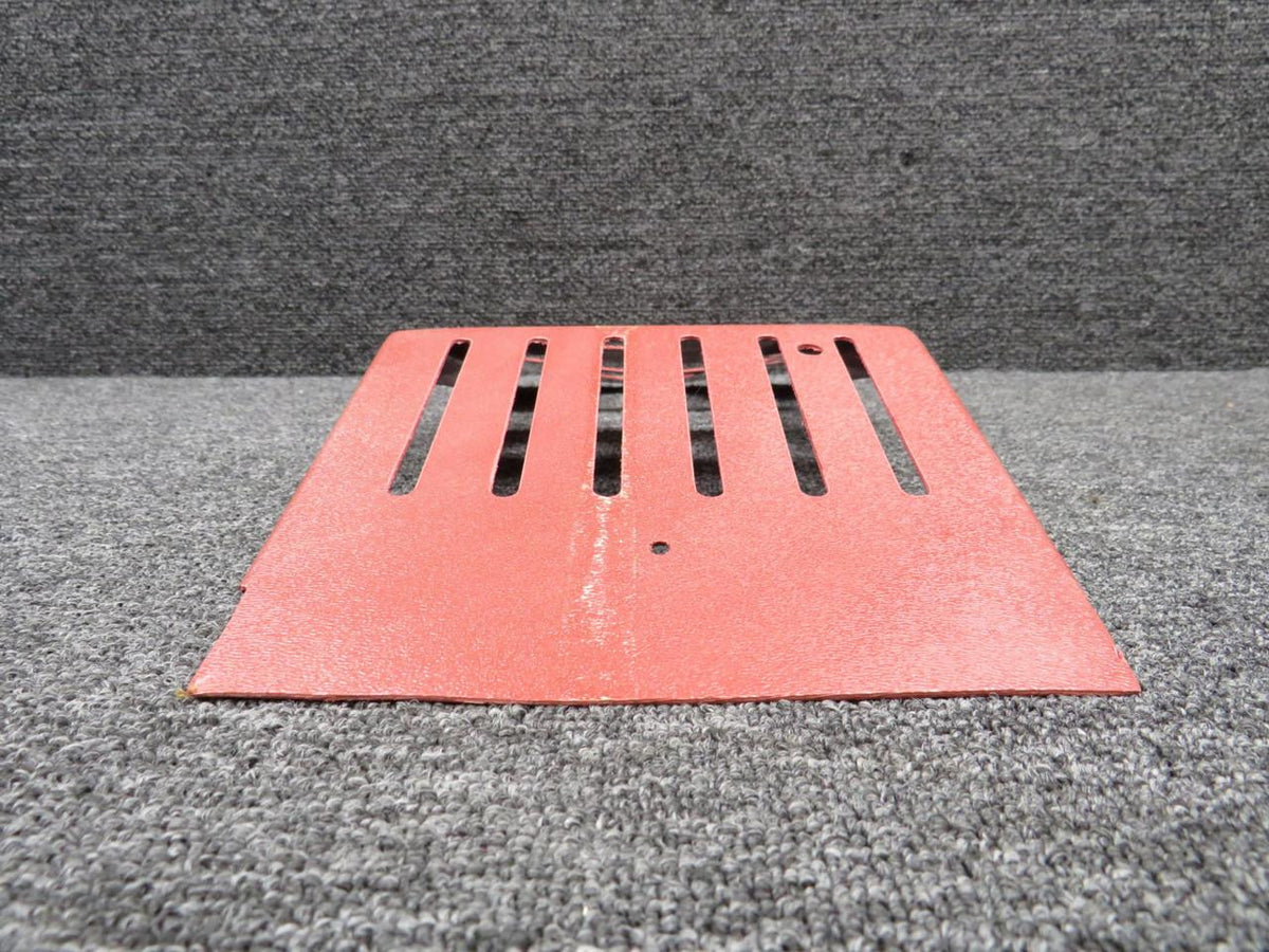 Piper Aircraft Parts 700122-537A Piper Aerostar Console Cover Panel w Extra Holes (Red) (Cut Edges)