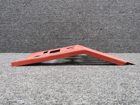 Piper Aircraft Parts 700122-537A Piper Aerostar Console Cover Panel w Extra Holes (Red) (Cut Edges)