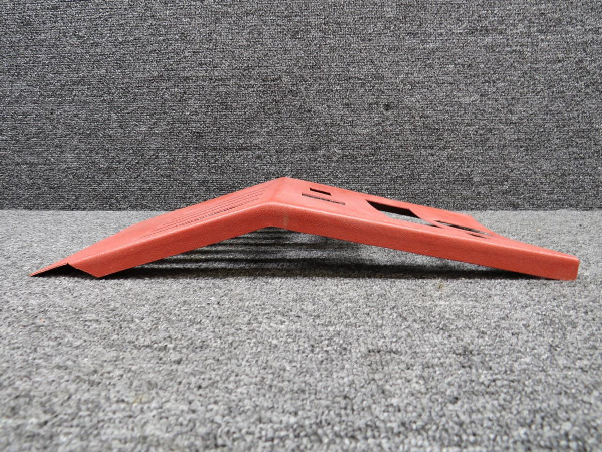 Piper Aircraft Parts 700122-537A Piper Aerostar Console Cover Panel (Red) (Cut Edges)