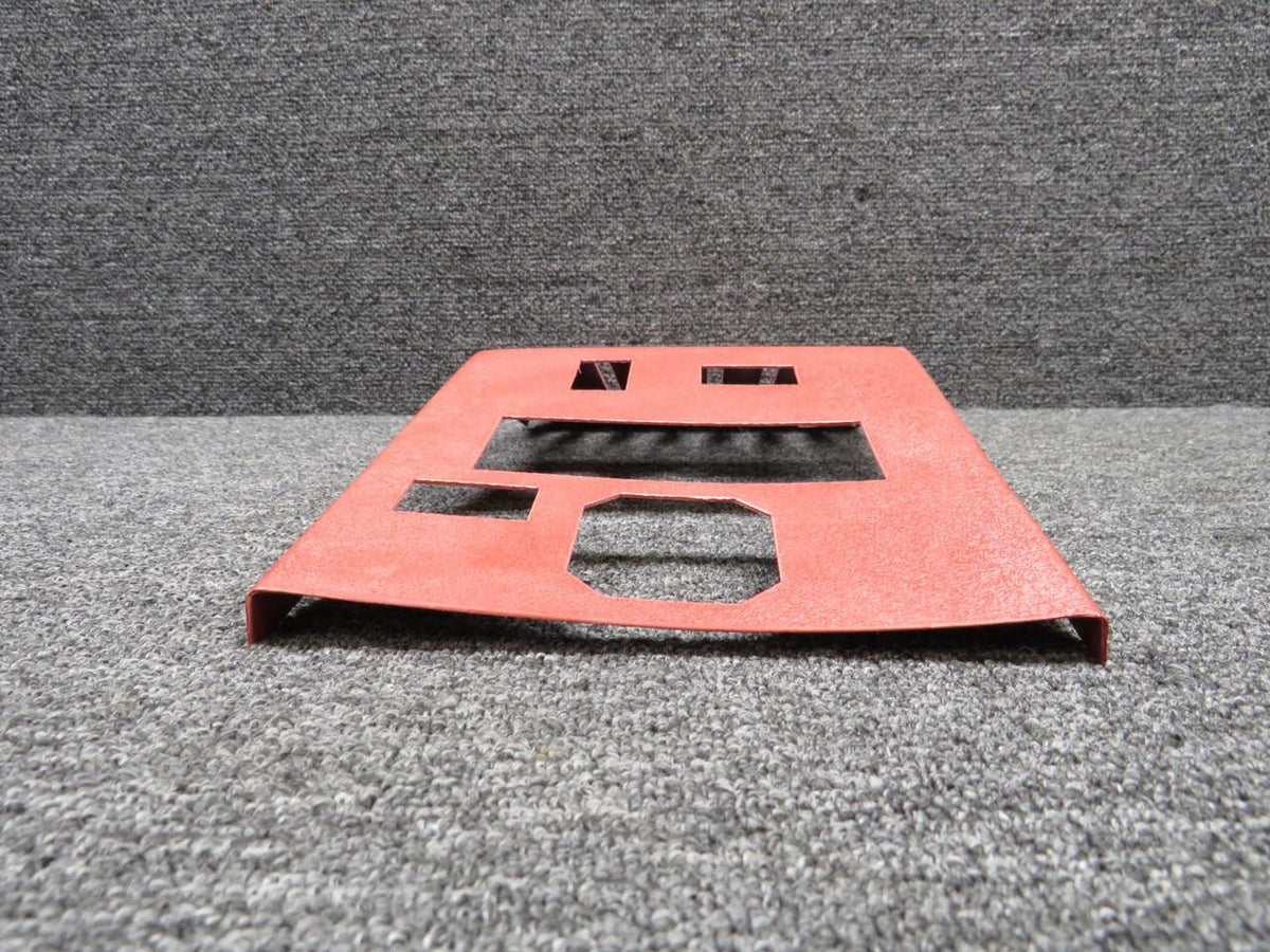 Piper Aircraft Parts 700122-537A Piper Aerostar Console Cover Panel (Red) (Cut Edges)