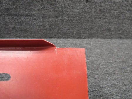 Piper Aircraft Parts 700122-537A Piper Aerostar Console Cover Panel (Red) (Cut Edges)