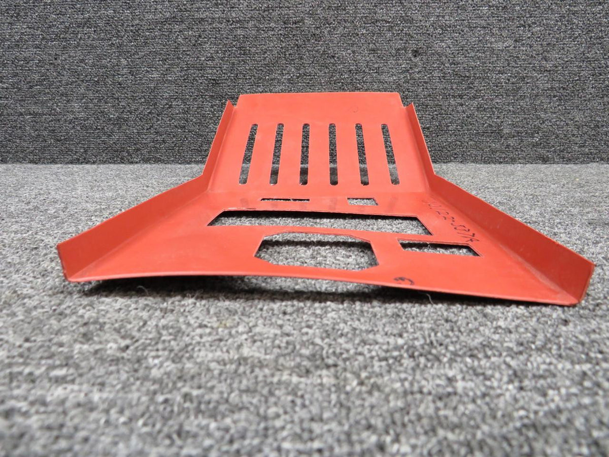 Piper Aircraft Parts 700122-537A Piper Aerostar Console Cover Panel (Red) (Cut Edges)