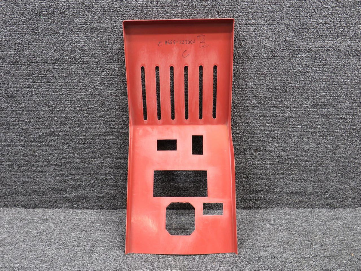 Piper Aircraft Parts 700122-535A Piper Aerostar Console Cover Panel (Red)