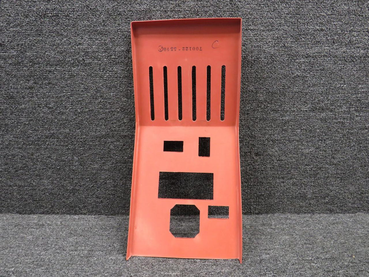 Piper Aircraft Parts 700122-559B Piper Aerostar Console Cover Panel (Red)