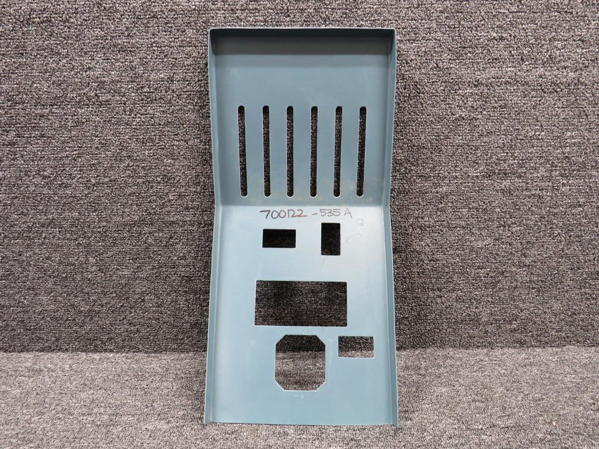 Piper Aircraft Parts 700122-535A Piper Aerostar Console Cover Panel (Blue)