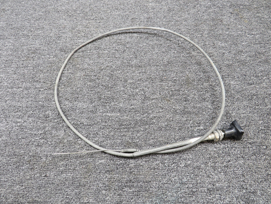 S1230-3 Cessna 182G Carburetor Heat Control Cable (Length: 44.75”)