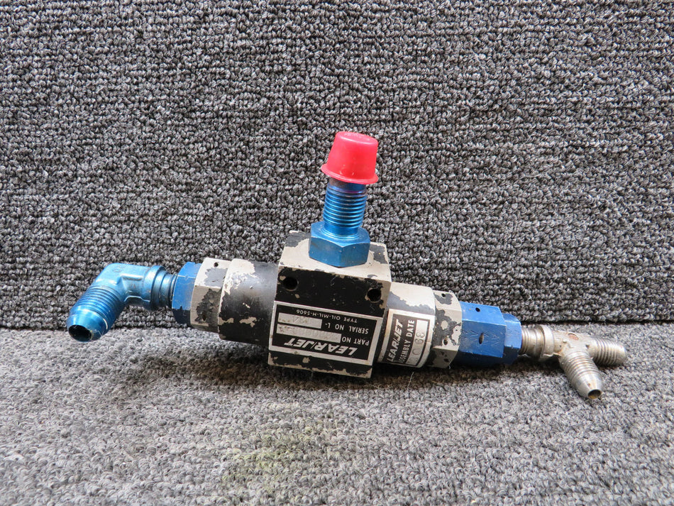 2380089-1 Learjet 24B Hydraulic Shutoff Valve Assembly