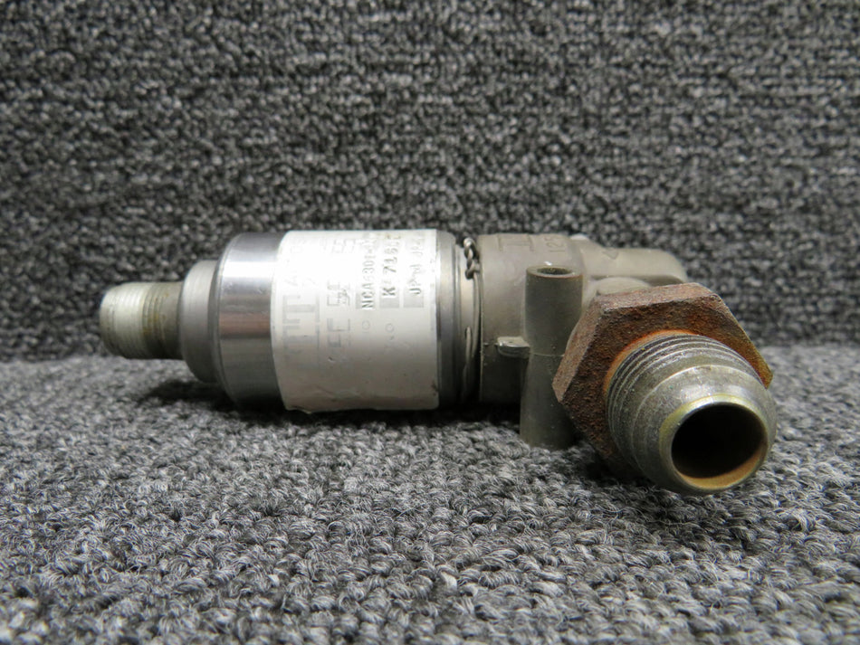 NCA6301-1000 (Use: 100-389020-1) ITT Fuel Transfer Solenoid Valve (Worn)