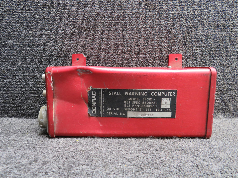 6608263-4 Conrac 54301-1A Stall Warning Computer (Volts: 28) (Dented)