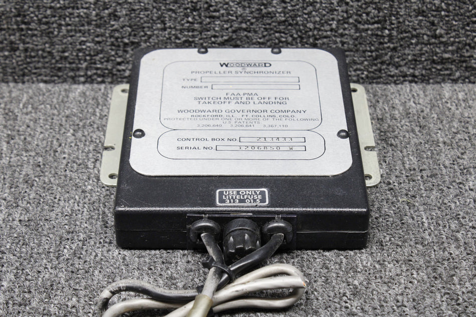 213433 Woodward Propeller Governor Synchronizer (Cut Wire)