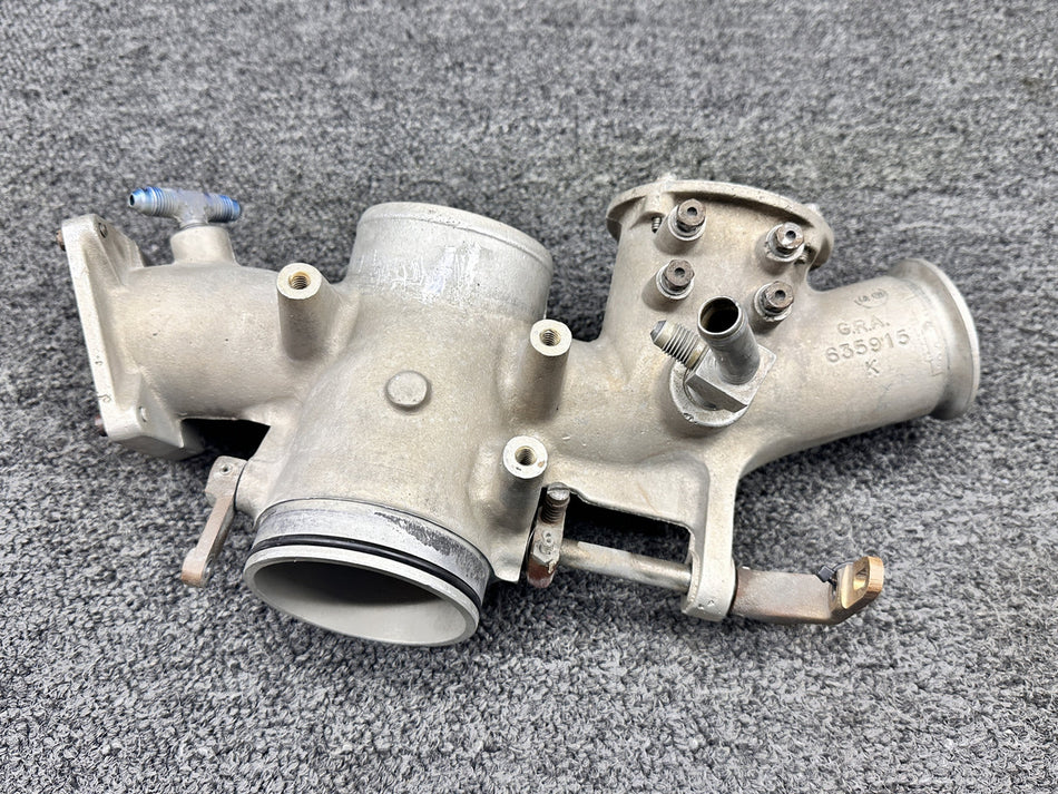 635915 Continental TSIO-520-NB1B Throttle Body Assembly with Fuel Metering