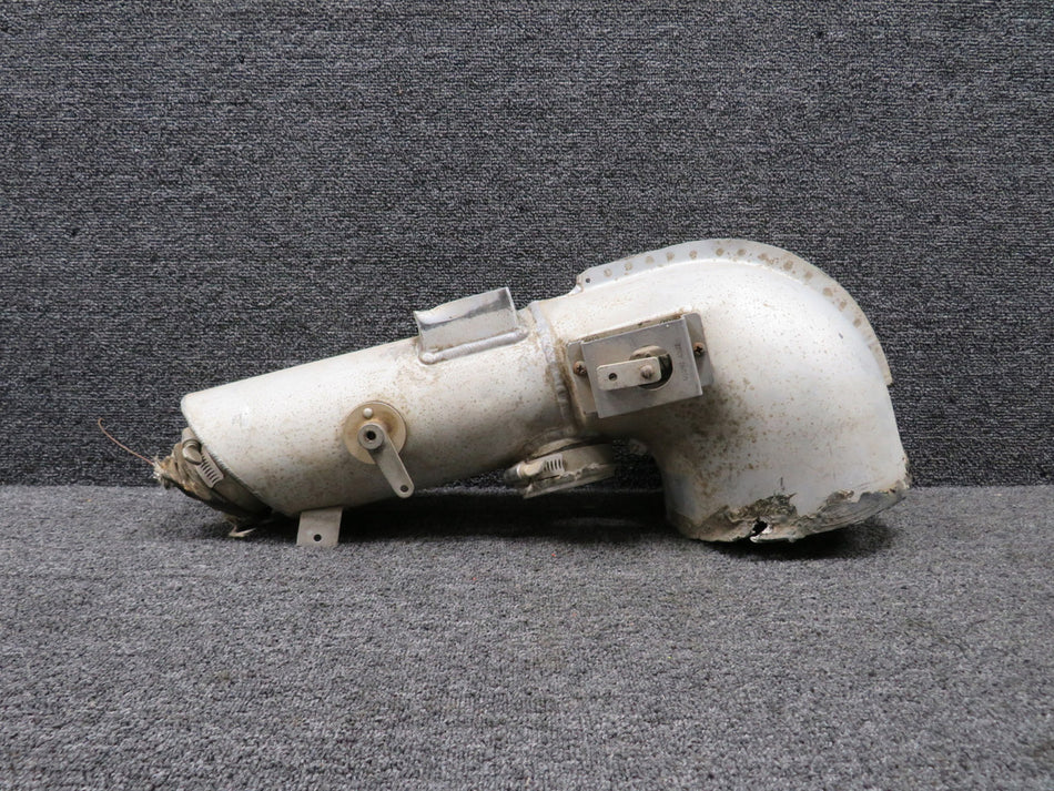 0813844-6 Cessna 310L Cabin Heat and Ventilation Adapter Assembly (Worn)