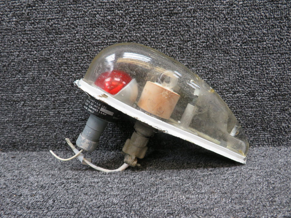 30-0218-1 Hoskins Strobe Light Assembly (Worn, Loose Screws)