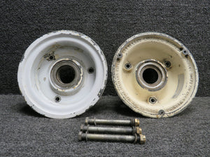 40-59 Cleveland 6.00-6 Main Wheel Assembly with Bearing (Chipped)
