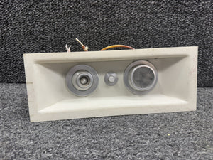 5860266, 2240-3 Aero Commander 680FL Cornice Light Assy with Vent RH (Volts: 28)