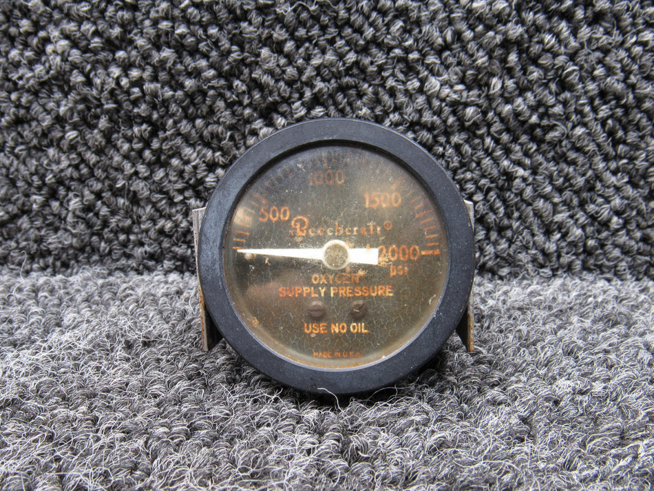 171009 (Alt: 99-384042) Puritan-Bennett High Pressure Oxygen Gauge