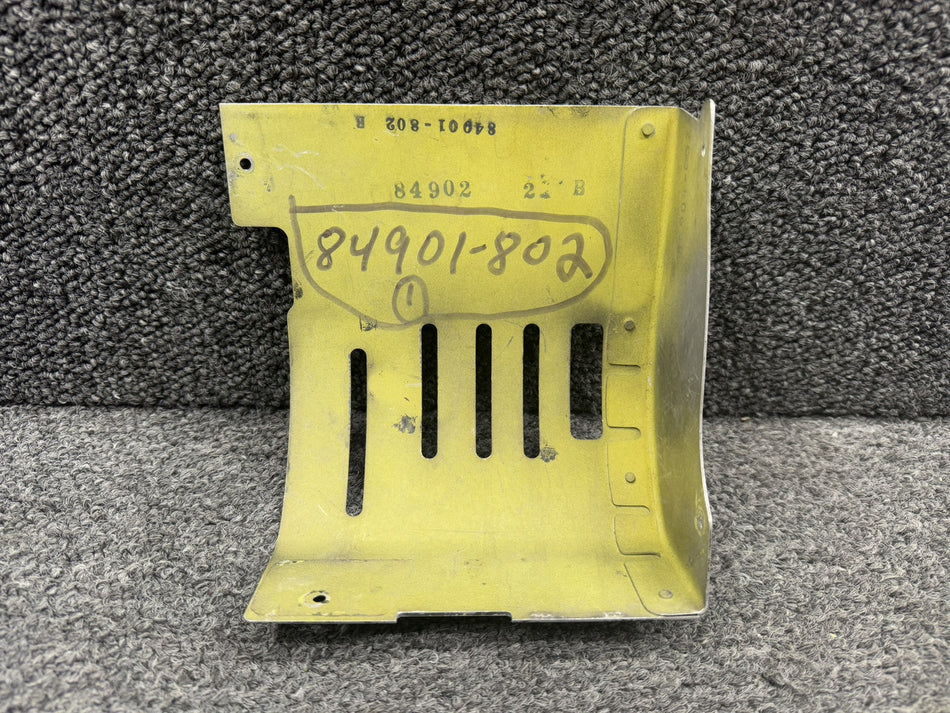 84901-002 (Use: 84901-802) Piper PA46-310P Engine Controls Cover (Worn)