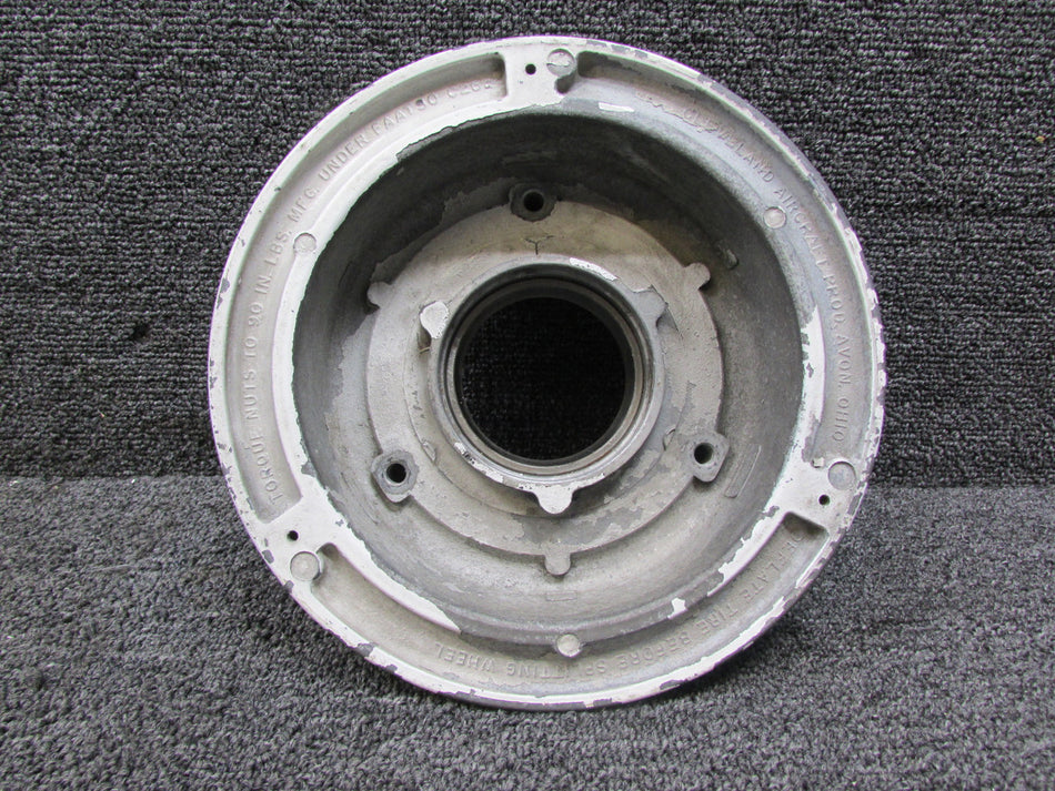 161-13700 Cleveland 6.00-6 Nose Wheel Half Assembly (Worn)