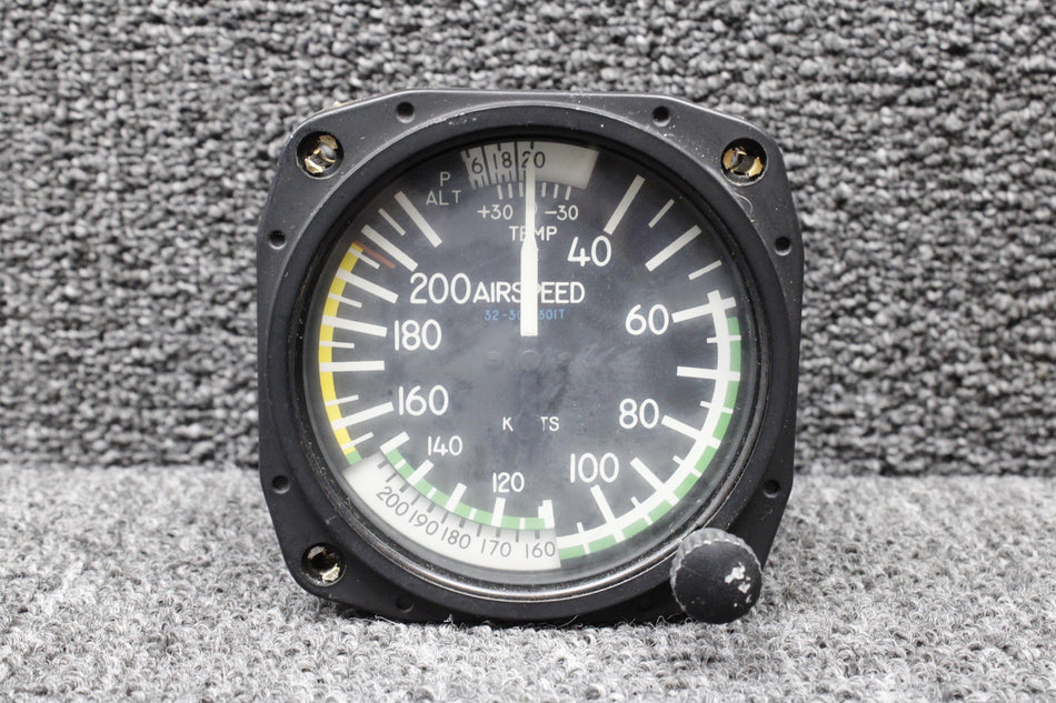 8125 United Instruments Airspeed Indicator (B.412) (Fogged Glass)